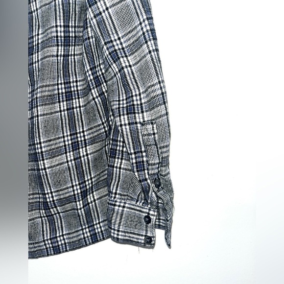 MADEWELL Flannel Westlake Shirt in Dubin Plaid in Size XS - Picture 8 of 10